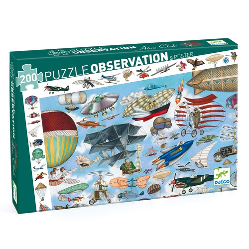 Puzzle Observation - Aéro Club - 200 pcs